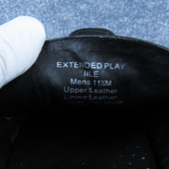 Kenneth Cole IIle Men Loafer Shoes‎ Black Leather Slip On Size 11.5 Medium - Picture 7 of 10